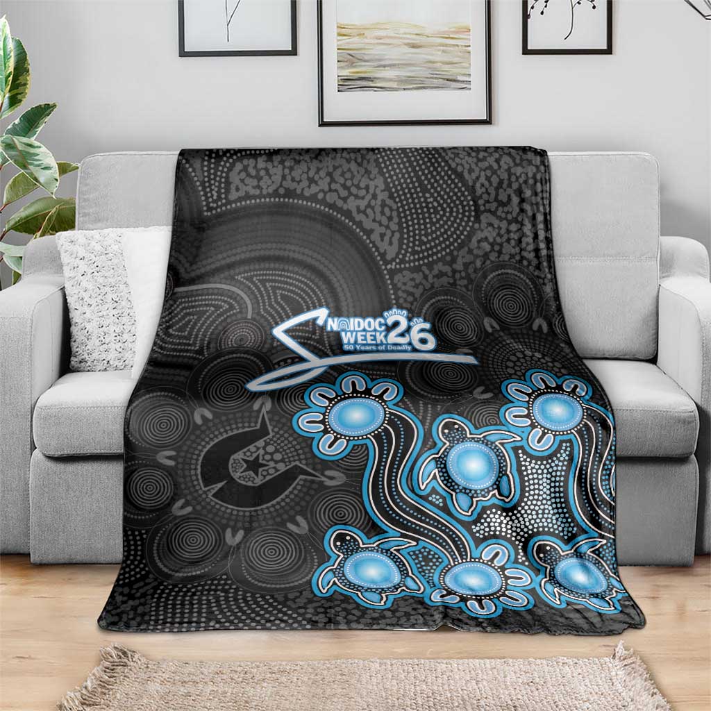 Adelaide Strikers NAIDOC Week 2026 Blanket Sea Turtles Aboriginal Art