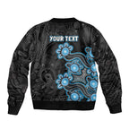 Personalised Adelaide Strikers NAIDOC Week 2026 Bomber Jacket Sea Turtles Aboriginal Art