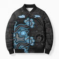 Personalised Adelaide Strikers NAIDOC Week 2026 Bomber Puffer Jacket Sea Turtles Aboriginal Art