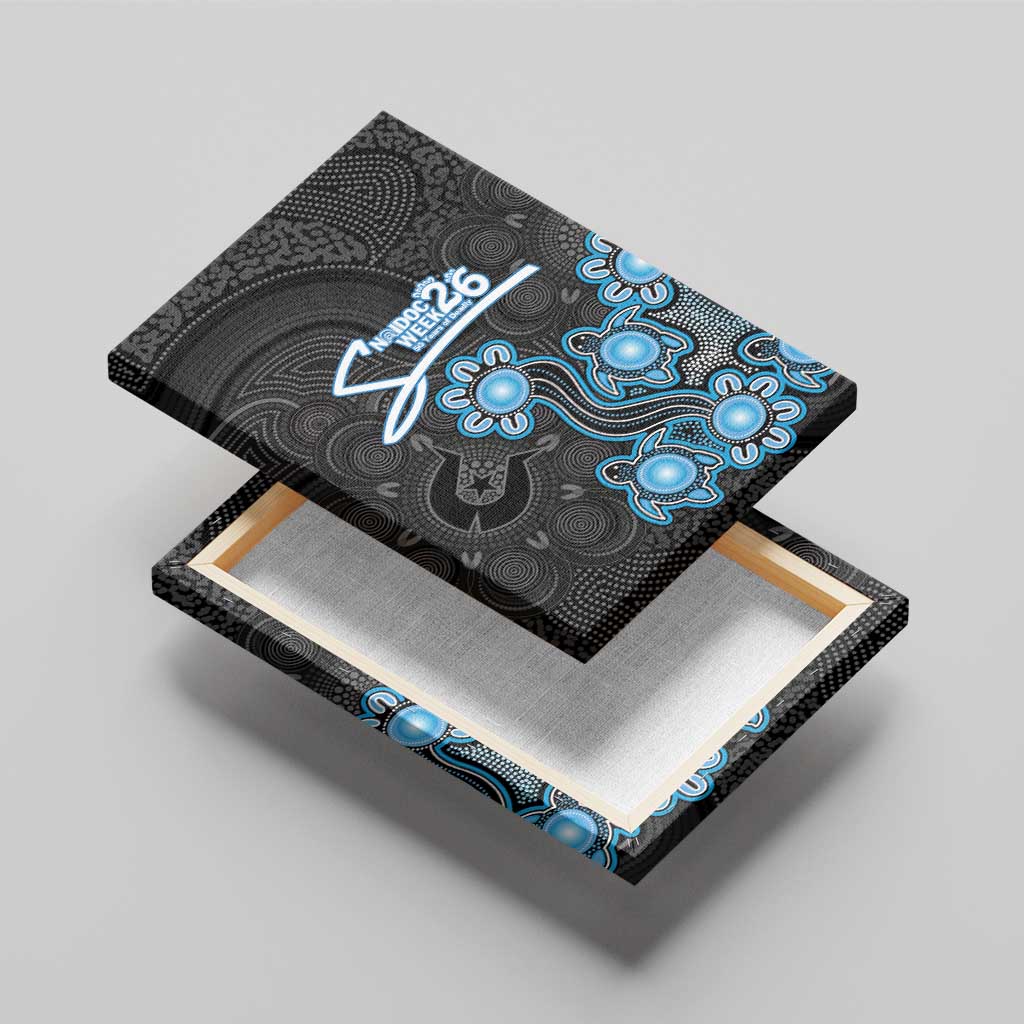 Adelaide Strikers NAIDOC Week 2026 Canvas Wall Art Sea Turtles Aboriginal Art