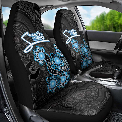 Adelaide Strikers NAIDOC Week 2026 Car Seat Cover Sea Turtles Aboriginal Art
