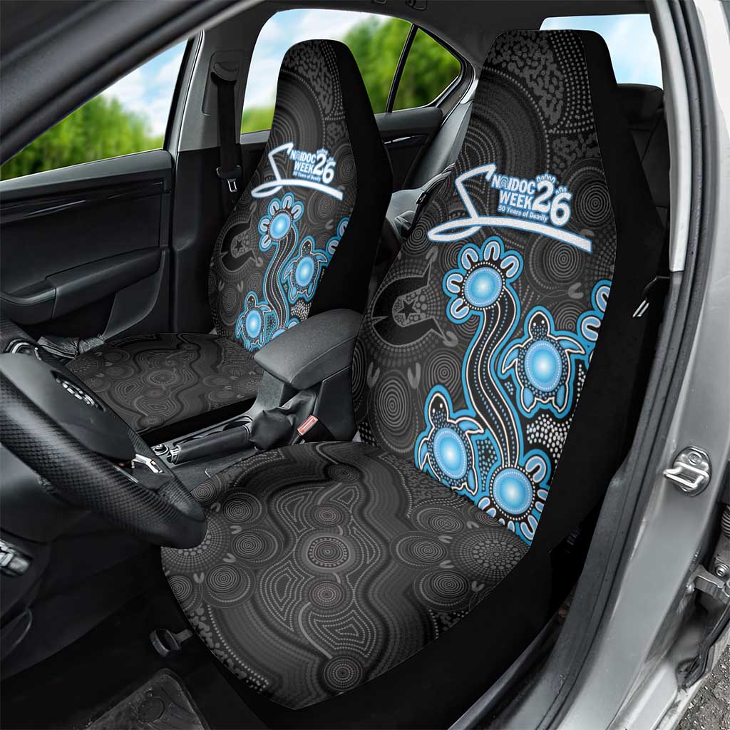 Adelaide Strikers NAIDOC Week 2026 Car Seat Cover Sea Turtles Aboriginal Art