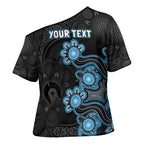 Personalised Adelaide Strikers NAIDOC Week 2026 Cross Shoulder Shirt Sea Turtles Aboriginal Art