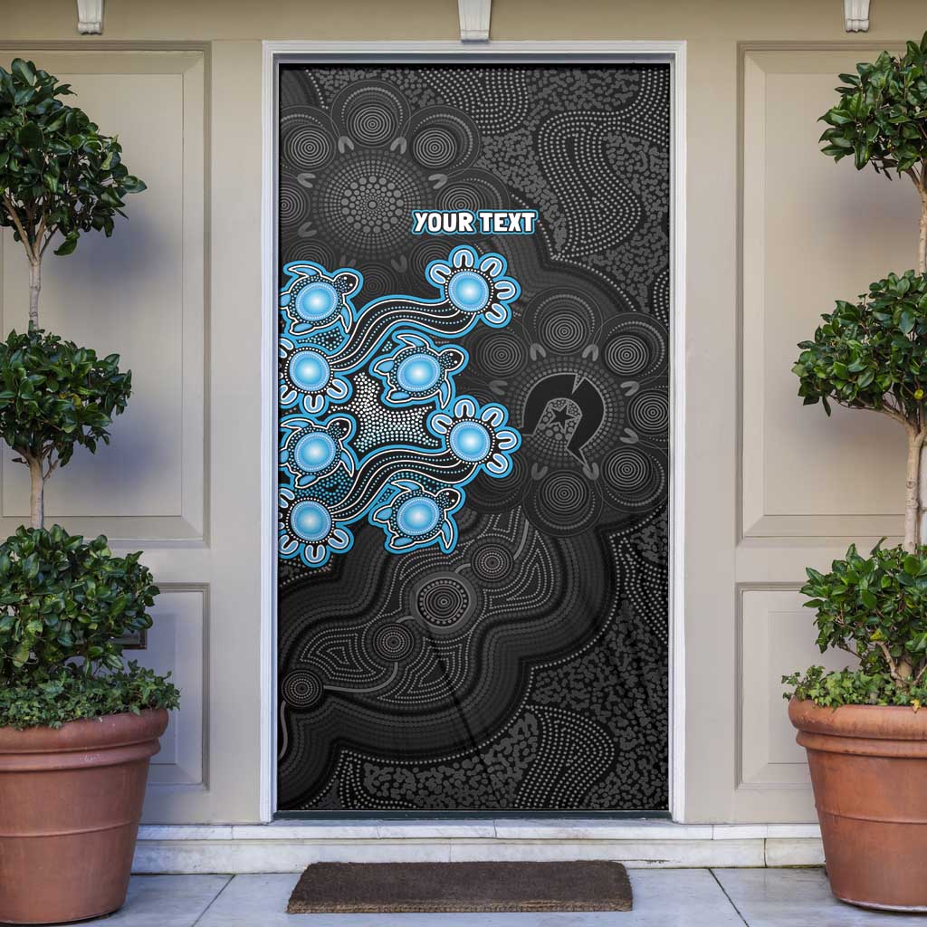 Personalised Adelaide Strikers NAIDOC Week 2026 Door Cover Sea Turtles Aboriginal Art