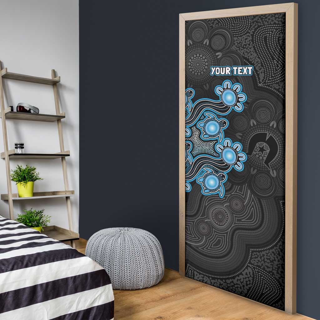 Personalised Adelaide Strikers NAIDOC Week 2026 Door Cover Sea Turtles Aboriginal Art
