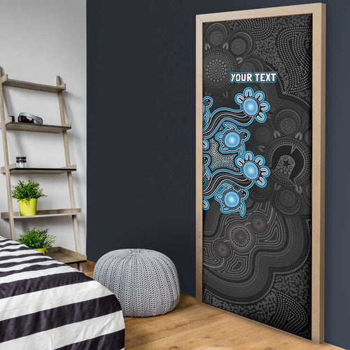 Personalised Adelaide Strikers NAIDOC Week 2026 Door Cover Sea Turtles Aboriginal Art