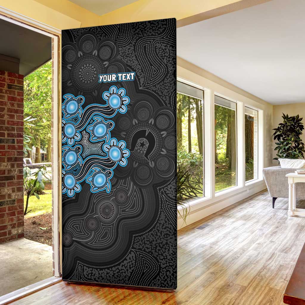Personalised Adelaide Strikers NAIDOC Week 2026 Door Cover Sea Turtles Aboriginal Art