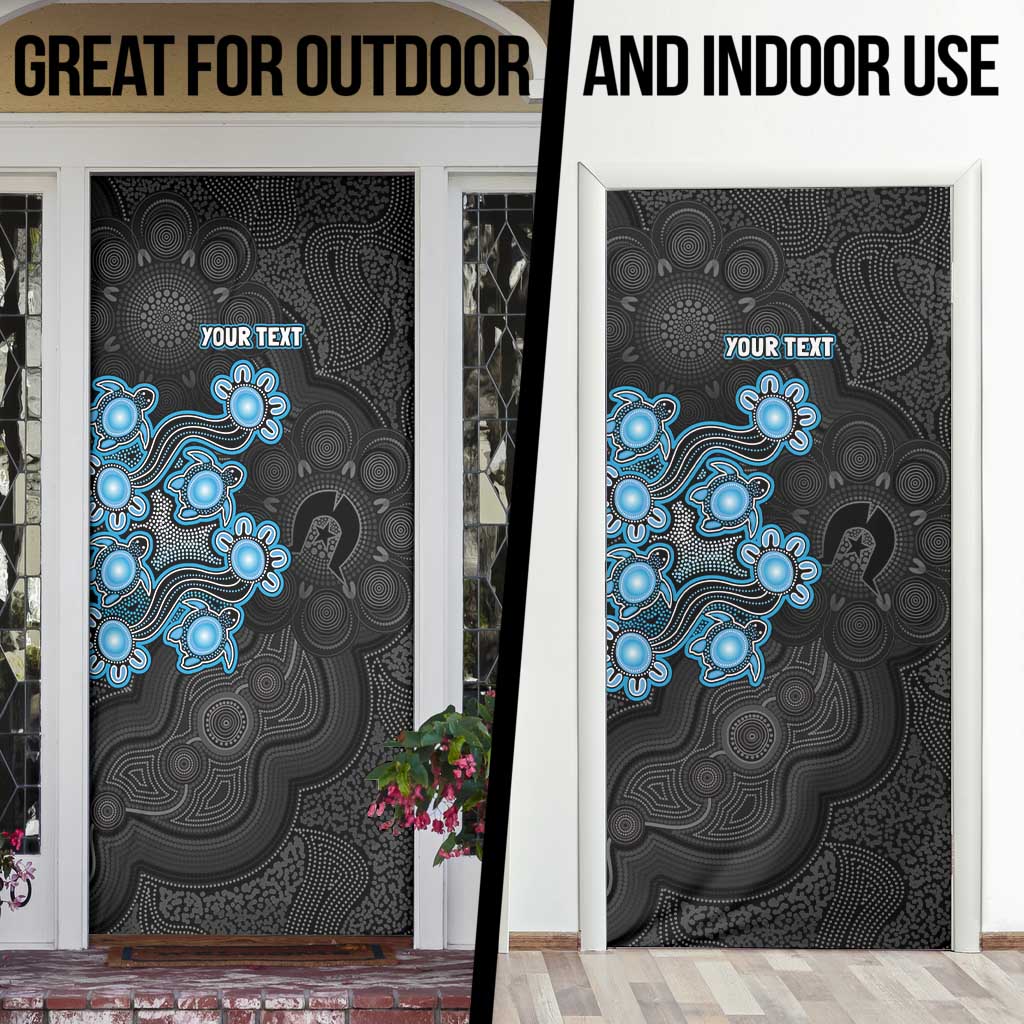 Personalised Adelaide Strikers NAIDOC Week 2026 Door Cover Sea Turtles Aboriginal Art