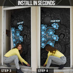 Personalised Adelaide Strikers NAIDOC Week 2026 Door Cover Sea Turtles Aboriginal Art