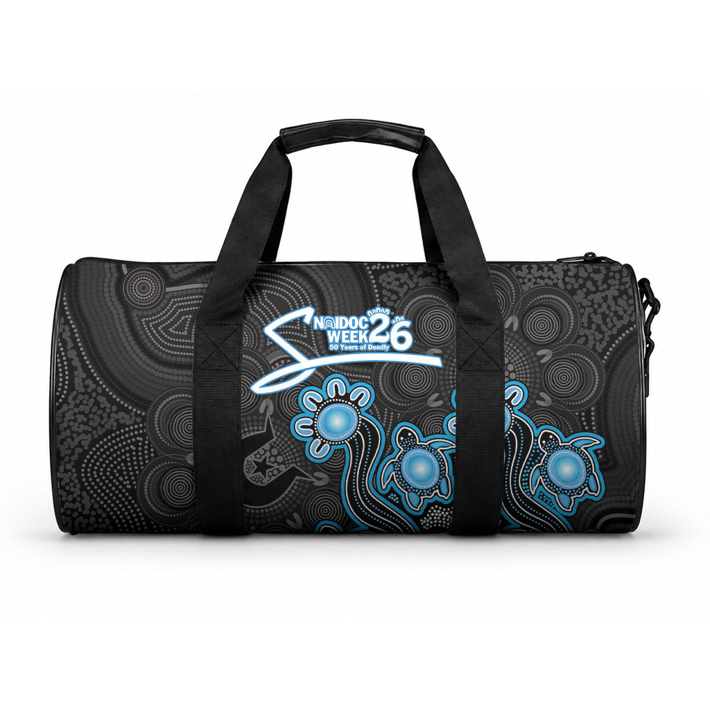 Adelaide Strikers NAIDOC Week 2026 Duffle Bag Sea Turtles Aboriginal Art