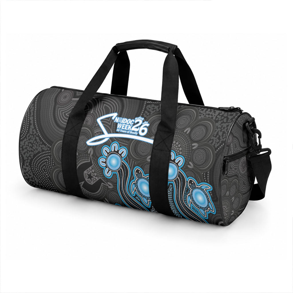 Adelaide Strikers NAIDOC Week 2026 Duffle Bag Sea Turtles Aboriginal Art