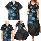 Personalised Adelaide Strikers NAIDOC Week 2026 Family Matching Summer Maxi Dress and Hawaiian Shirt Sea Turtles Aboriginal Art