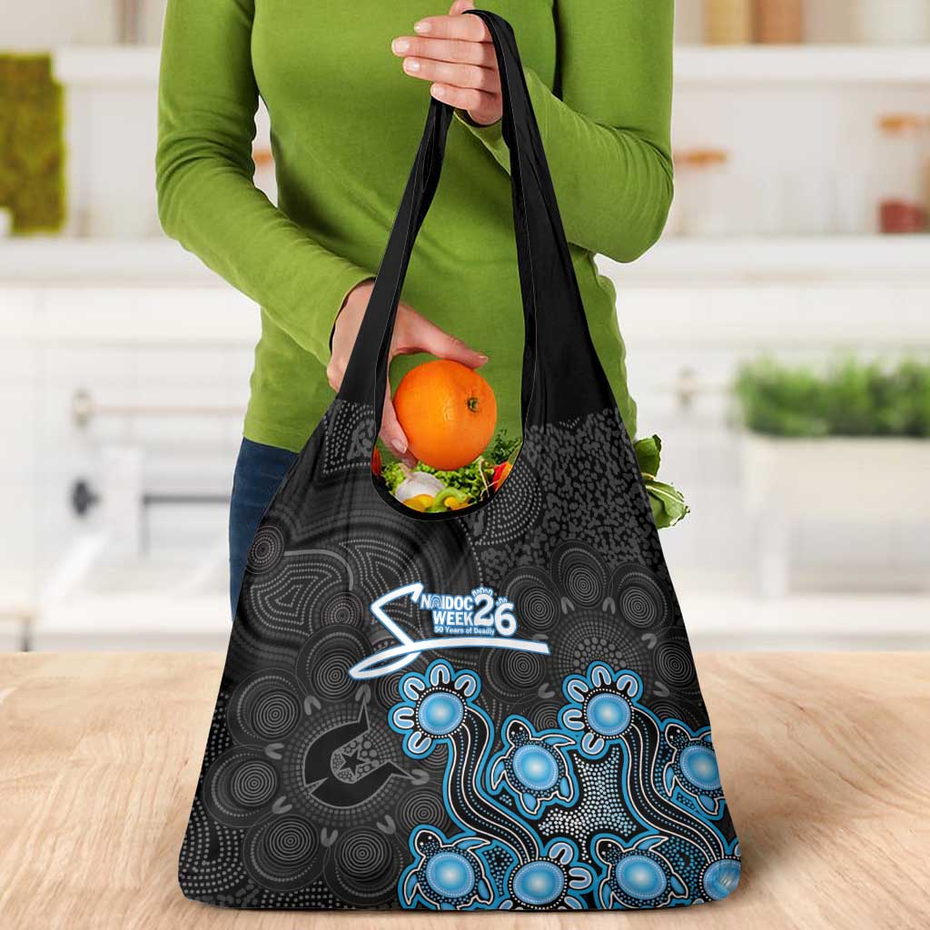 Adelaide Strikers NAIDOC Week 2026 Grocery Bag Sea Turtles Aboriginal Art