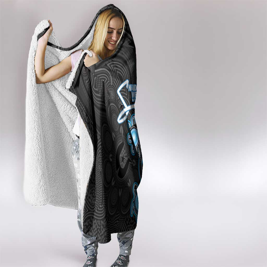Adelaide Strikers NAIDOC Week 2026 Hooded Blanket Sea Turtles Aboriginal Art