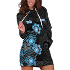 Personalised Adelaide Strikers NAIDOC Week 2026 Hoodie Dress Sea Turtles Aboriginal Art