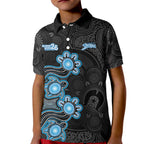 Personalised Adelaide Strikers NAIDOC Week 2026 Kid Polo Shirt Sea Turtles Aboriginal Art
