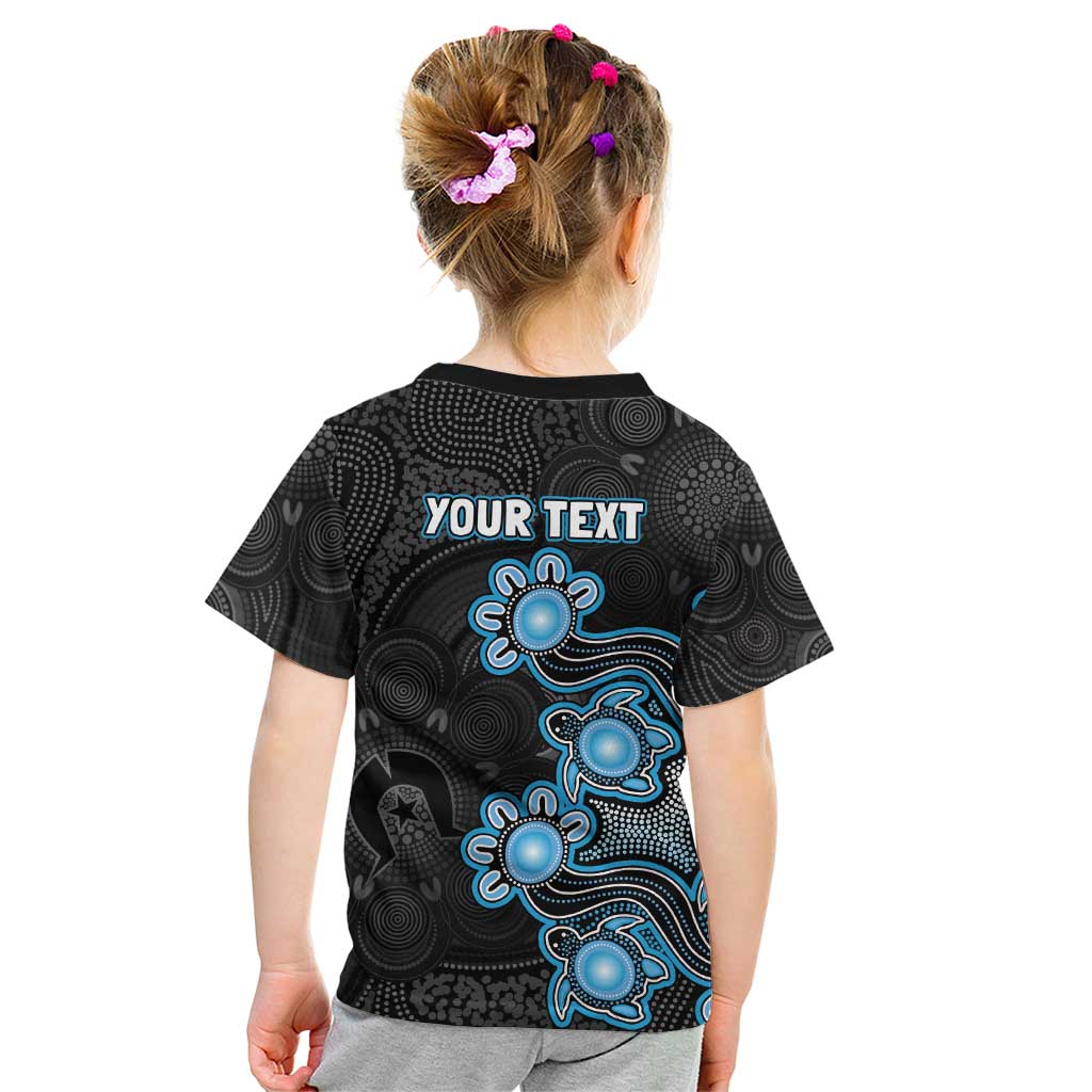 Personalised Adelaide Strikers NAIDOC Week 2026 Kid T Shirt Sea Turtles Aboriginal Art
