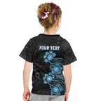 Personalised Adelaide Strikers NAIDOC Week 2026 Kid T Shirt Sea Turtles Aboriginal Art