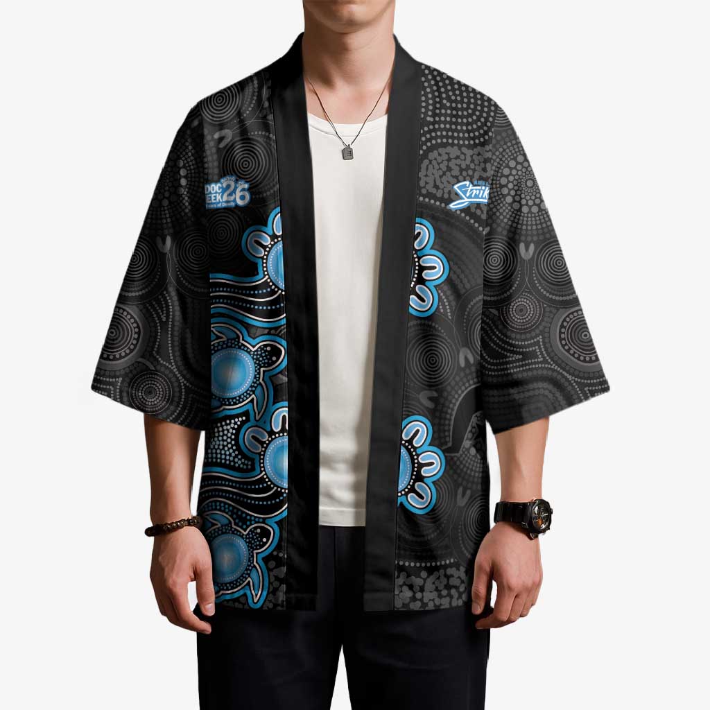 Personalised Adelaide Strikers NAIDOC Week 2026 Kimono Sea Turtles Aboriginal Art
