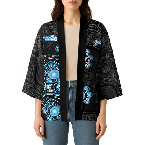 Personalised Adelaide Strikers NAIDOC Week 2026 Kimono Sea Turtles Aboriginal Art
