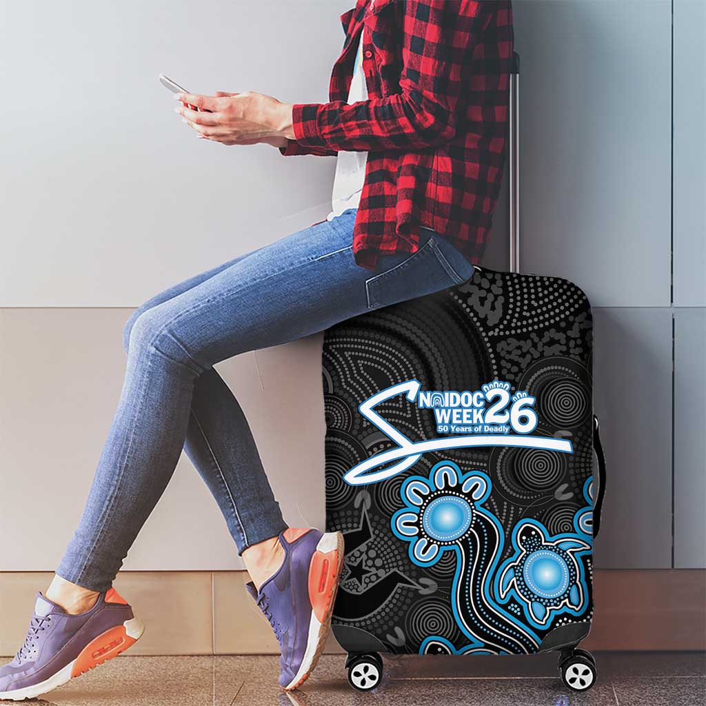 Adelaide Strikers NAIDOC Week 2026 Luggage Cover Sea Turtles Aboriginal Art