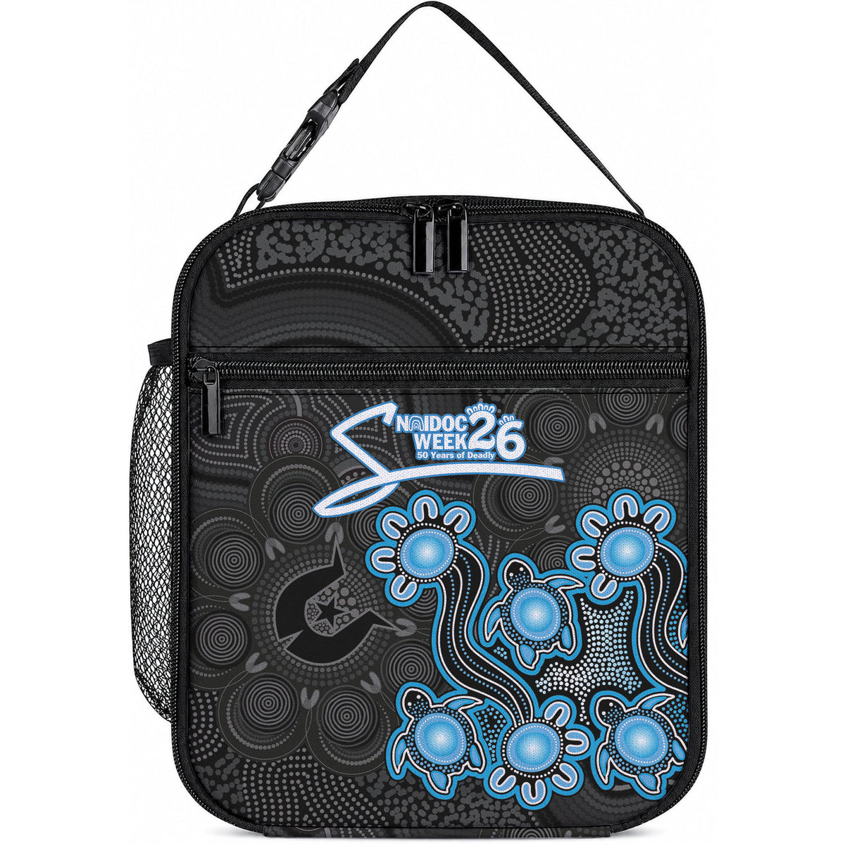 Adelaide Strikers NAIDOC Week 2026 Lunch Bag Sea Turtles Aboriginal Art