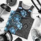 Personalised Adelaide Strikers NAIDOC Week 2026 Men Tank Top Sea Turtles Aboriginal Art