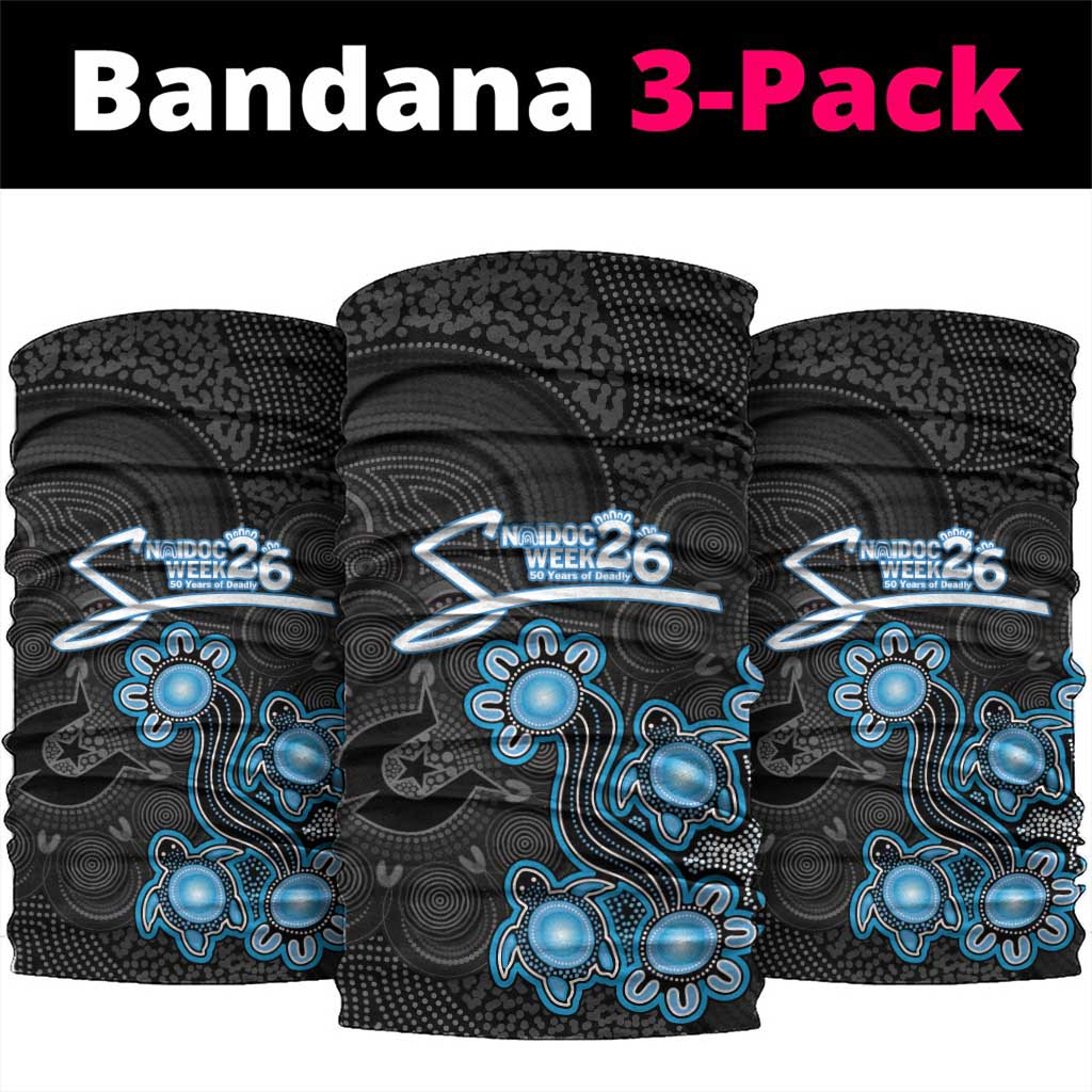 Adelaide Strikers NAIDOC Week 2026 Neck Gaiter Sea Turtles Aboriginal Art