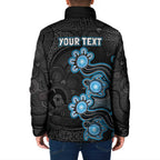 Personalised Adelaide Strikers NAIDOC Week 2026 Padded Jacket Sea Turtles Aboriginal Art