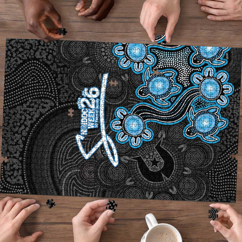 Adelaide Strikers NAIDOC Week 2026 Puzzle Sea Turtles Aboriginal Art