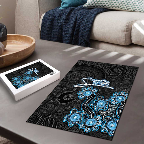 Adelaide Strikers NAIDOC Week 2026 Puzzle Sea Turtles Aboriginal Art