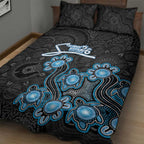 Adelaide Strikers NAIDOC Week 2026 Quilt Bed Set Sea Turtles Aboriginal Art