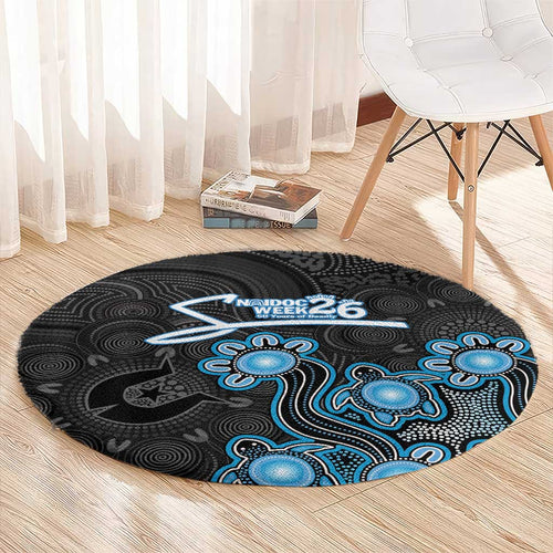 Adelaide Strikers NAIDOC Week 2026 Round Carpet Sea Turtles Aboriginal Art