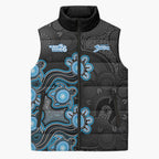 Personalised Adelaide Strikers NAIDOC Week 2026 Sleeveless Puffer Jacket Sea Turtles Aboriginal Art