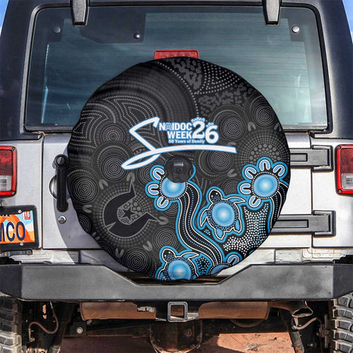 Adelaide Strikers NAIDOC Week 2026 Spare Tire Cover Sea Turtles Aboriginal Art