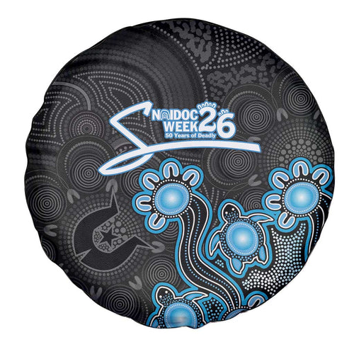 Adelaide Strikers NAIDOC Week 2026 Spare Tire Cover Sea Turtles Aboriginal Art