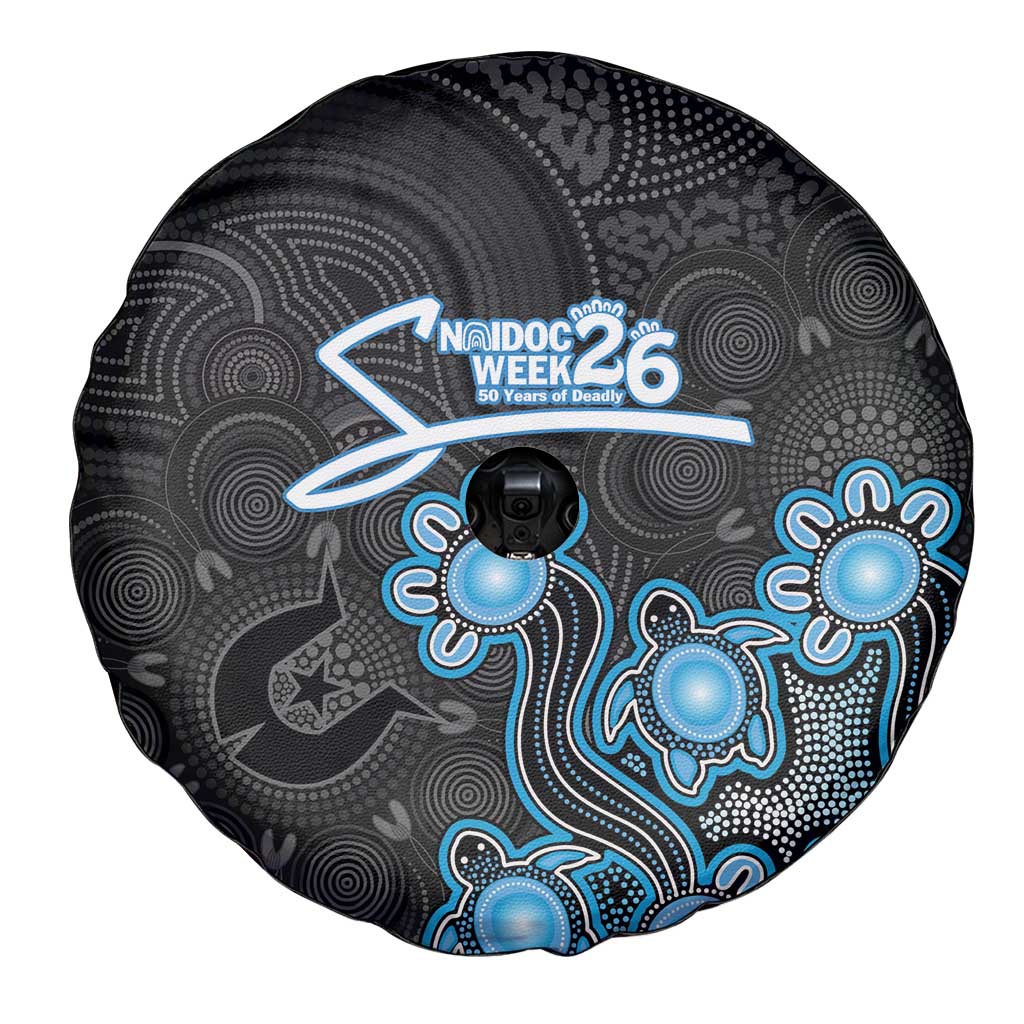 Adelaide Strikers NAIDOC Week 2026 Spare Tire Cover Sea Turtles Aboriginal Art