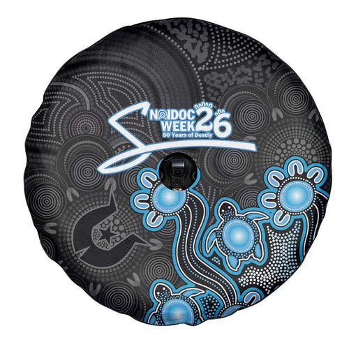 Adelaide Strikers NAIDOC Week 2026 Spare Tire Cover Sea Turtles Aboriginal Art