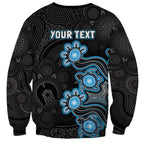 Personalised Adelaide Strikers NAIDOC Week 2026 Sweatshirt Sea Turtles Aboriginal Art