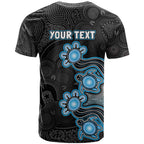 Personalised Adelaide Strikers NAIDOC Week 2026 T Shirt Sea Turtles Aboriginal Art