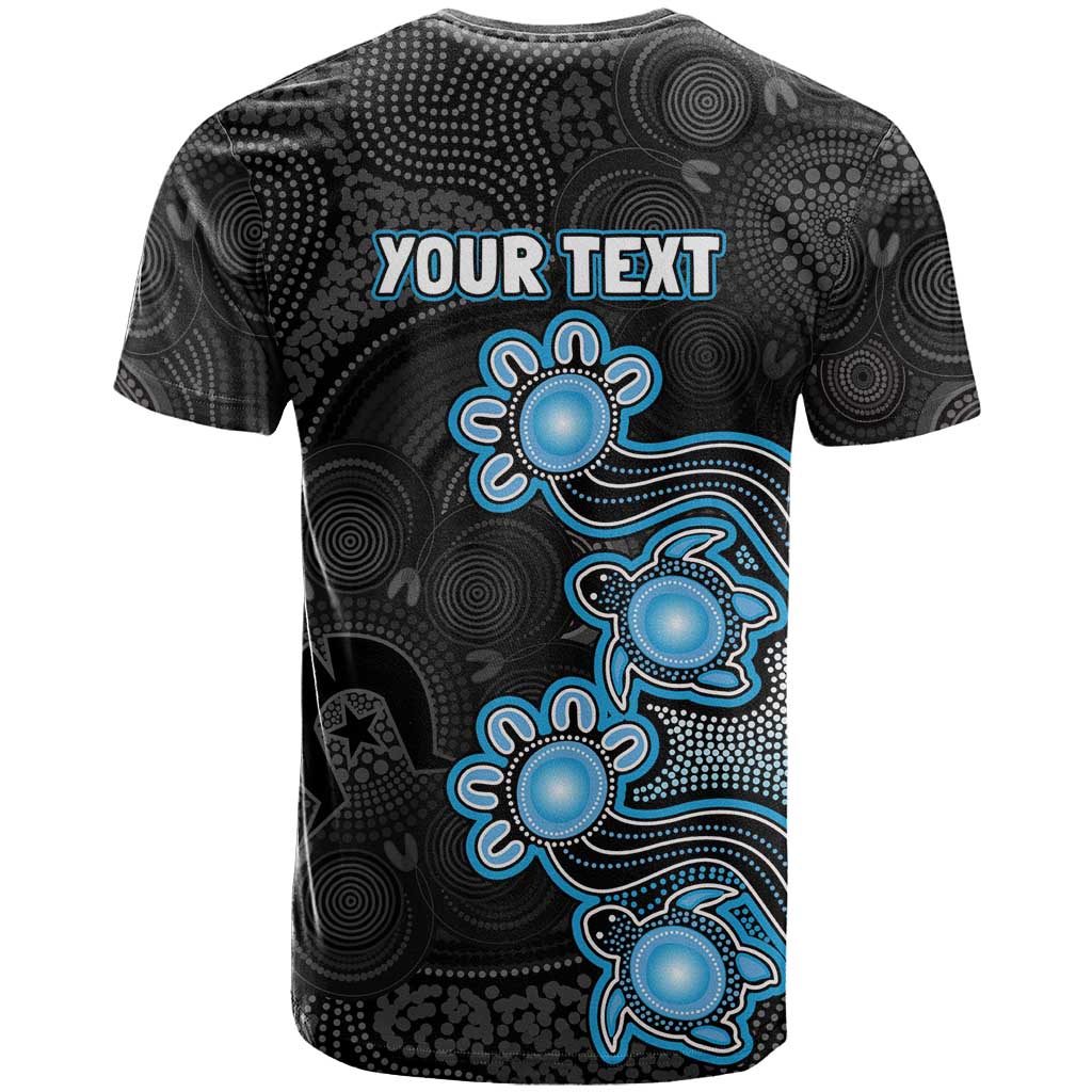 Personalised Adelaide Strikers NAIDOC Week 2026 T Shirt Sea Turtles Aboriginal Art