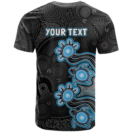 Personalised Adelaide Strikers NAIDOC Week 2026 T Shirt Sea Turtles Aboriginal Art