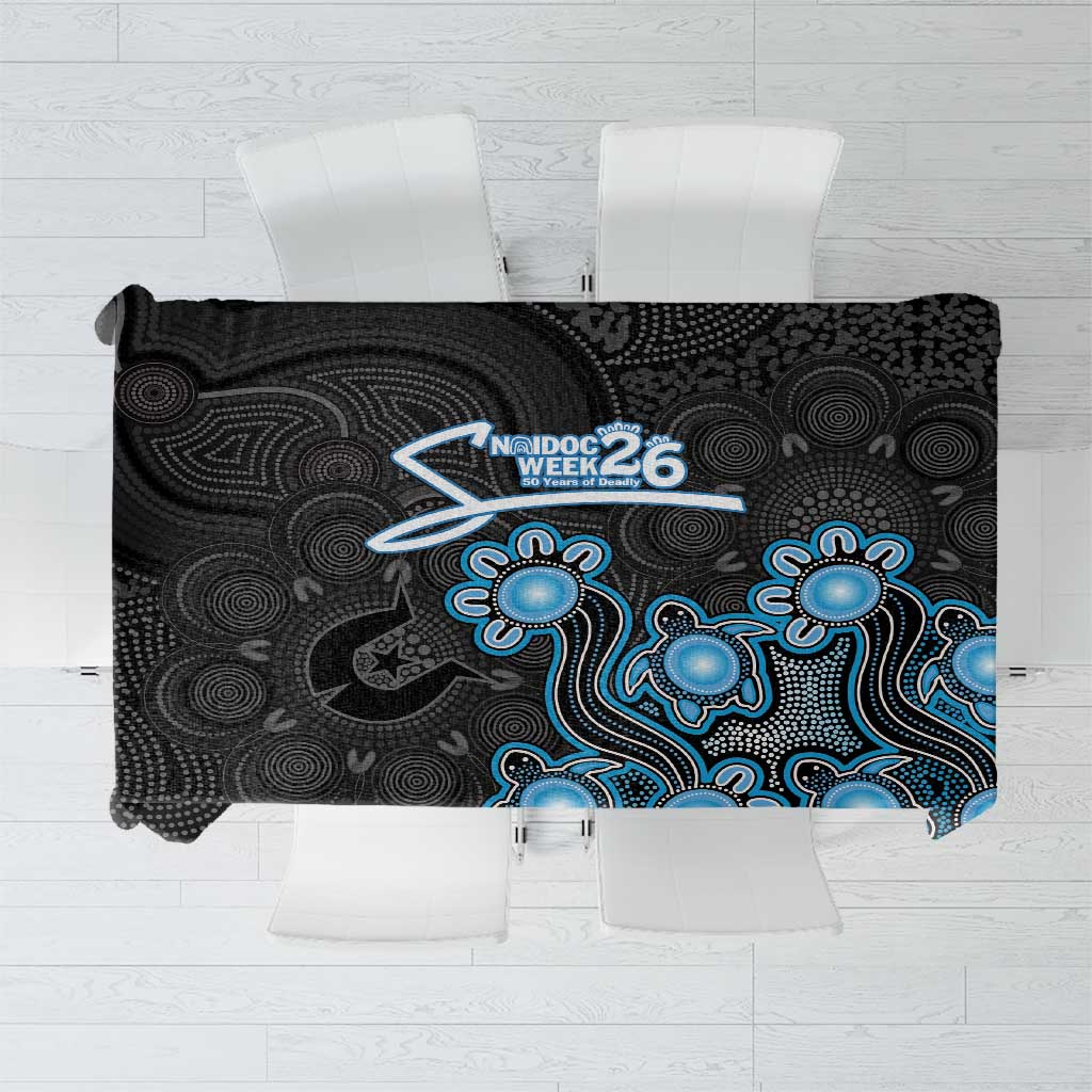 Adelaide Strikers NAIDOC Week 2026 Tablecloth Sea Turtles Aboriginal Art