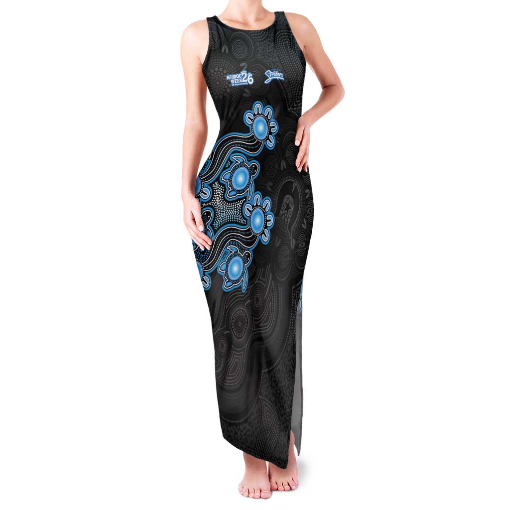 Personalised Adelaide Strikers NAIDOC Week 2026 Tank Maxi Dress Sea Turtles Aboriginal Art