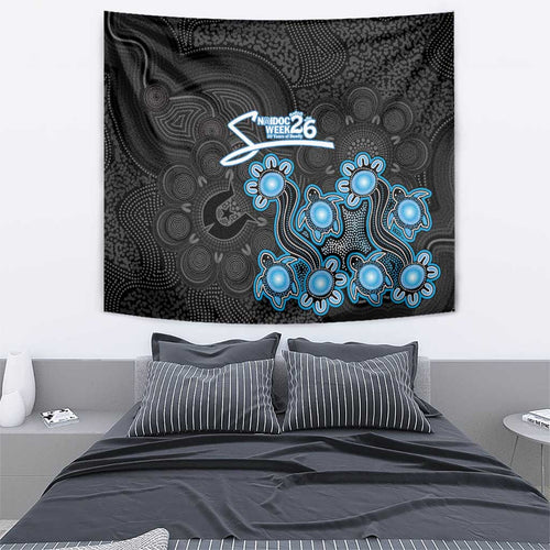 Adelaide Strikers NAIDOC Week 2026 Tapestry Sea Turtles Aboriginal Art