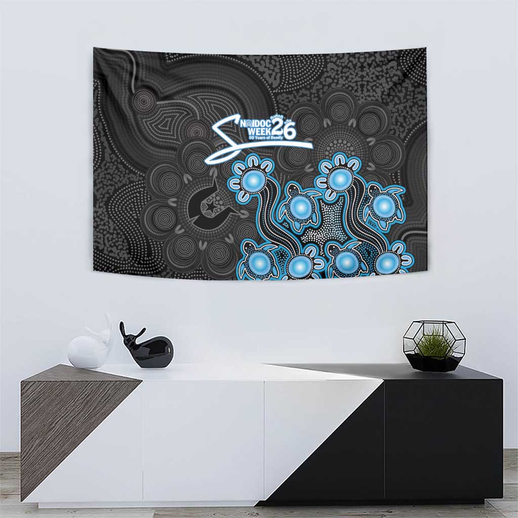 Adelaide Strikers NAIDOC Week 2026 Tapestry Sea Turtles Aboriginal Art