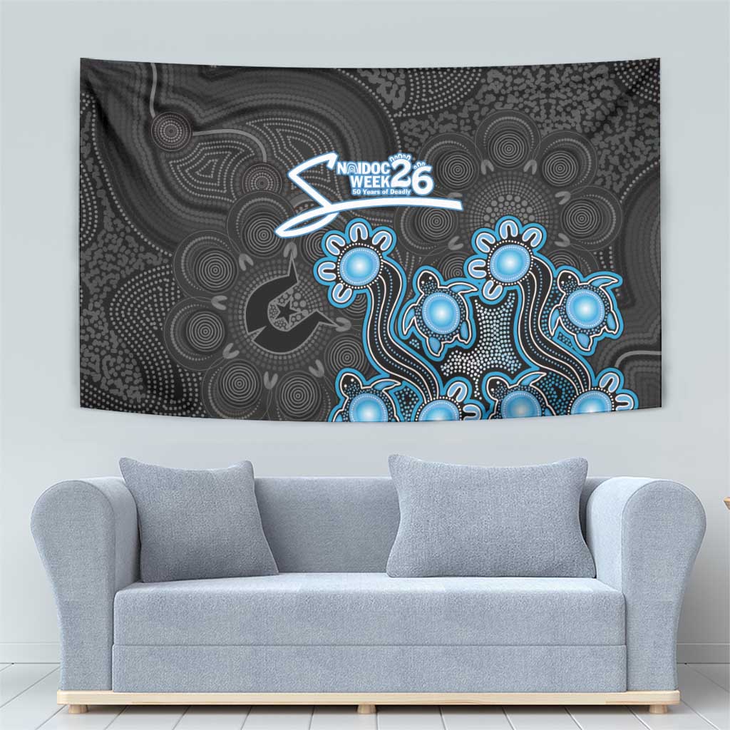 Adelaide Strikers NAIDOC Week 2026 Tapestry Sea Turtles Aboriginal Art