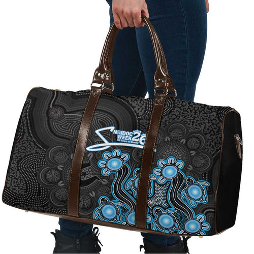 Adelaide Strikers NAIDOC Week 2026 Travel Bag Sea Turtles Aboriginal Art