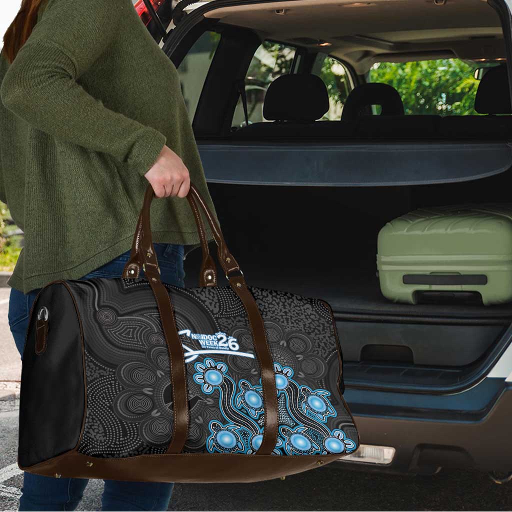Adelaide Strikers NAIDOC Week 2026 Travel Bag Sea Turtles Aboriginal Art