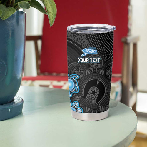 Personalised Adelaide Strikers NAIDOC Week 2026 Tumbler Cup Sea Turtles Aboriginal Art